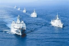 中国海军国产新一代战舰近年来密集下水